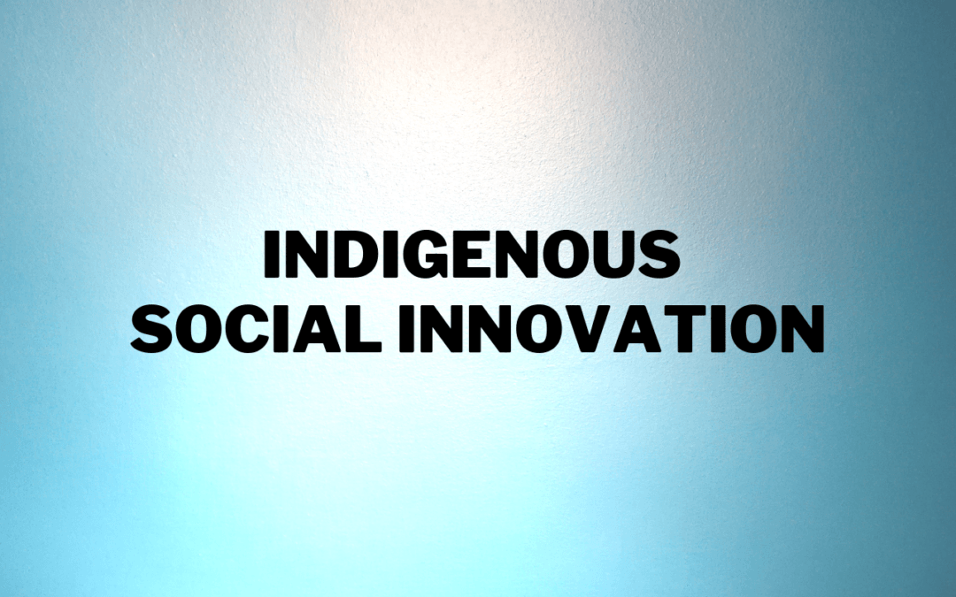 Impactful & Inspiring: Indigenous Social Innovation 2019