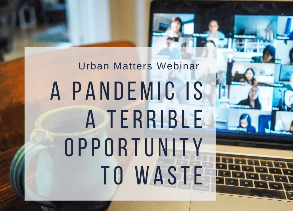 A Pandemic is a Terrible Opportunity to Waste: Local Government and Their Community-serving Sector Partnerships
